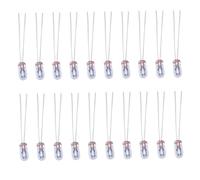 Bombillas halógenas, bombillas 20pcs, lámpara de miniatura de 12V 30 mA, filamento incandescente T3 halógeno para avance automático, candelabros, horno