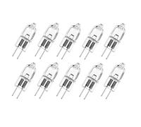 Bombillas halógenas G4, 20 W, 24 V, regulable, base bi-pin, color blanco cálido, 10 unidades