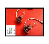 Bombillas/Lamparas H3 12V 55W halogenas luz convencional (2 unidades, marca Eagleye)