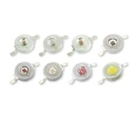 Bombillas Led Cob 10 Uds 1W 3W 5W Bombillas De Lámpara De Chip Led De Alta Potencia Diodos Smd Cob Blanco Frío Cálido Rojo Verde Azul Amarillo 440 660Nm Cuentas De Luz De Cultivo,Blanco Puro 6000K,5