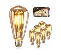 Bombillas LED decorativas de estilo vintage, tecnología LED retro para embellecer el hogar, LED de bajo consumo con larga vida útil y uso se