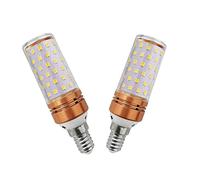 Bombillas LED E14 16W Equivalente 160W Sin Parpadeo Ahorro de Energía 1600LM (CRI>80) Para Lámparas de Araña Apliques de Pared Plafones No Regulable(Warm White 3000K,2 Pack)