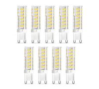 Bombillas LED G9 7W Equivalente a 56W Reemplazo de Halógeno Ahorro Energético CRI>80 Larga Vida Útil Sin Parpadeo Dormitorio Salón Cocina Pasillo No Regulable(Cool white 6000K,9 Pack)