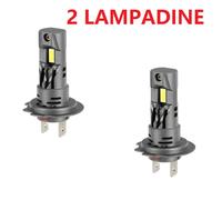 Bombillas LED H7 H18 Faros Coche Luz Blanca 25W 6500K 5400 Lumen Halo LED 2Pz