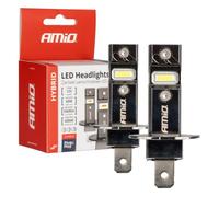 Bombillas LED para coche serie HYBRID H3 6000K Canbus 60W - AMIO-04113