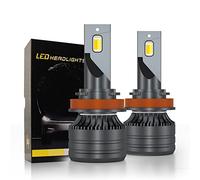Bombillas LED Para Faros Delanteros, Faros Delanteros Para Automóviles 22000LM De Doble Color H4 LED Tricolor H7 H11 H8 9005 HB3 9006 H3 Bombilla LED 12V 6000K 3000K 4300K Lámpara Antiniebla,H11/h8/h9