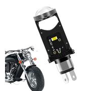 Bombillas LED para faros delanteros, luces de seguridad de haz alto y bajo, diseño de lente, faro LED de motocicleta para ciclismo, conducción nocturna, viajes, exploración al aire libre