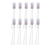 Bombillas LED T3 - Pack De 10 Luces 12V Cálido Para Tablero De Coche | Para Testigos, Cuadro De Instrumentos & Señales De Advertencia | Reemplazo Fácil | Iluminación Interior Resistente Al Calo