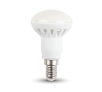 Bombillas LED V-TAC E14 vt-1876 lámpara vela Mini globo bola Oliva Sku (4243 - 4138 - 4246) (blanco cálido)