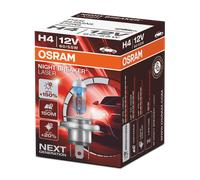 Bombillas Osram H4 Night Breaker Laser 12 V 60/55 W P43t-38