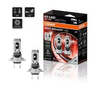 Bombillas Par H7 LED Night Breaker LED Speed Osram Plug&Play Homologado 6000K