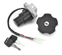 Bombín Arranque Moto Compatible Con Yamaha Para DT200 DT200R 1991-1994 Interruptor De Encendido De La Tapa Del Tanque De Combustible Y Llave De Bloqueo Del Asiento