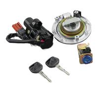 Bombín Arranque Moto Para CB600F Para Hornet 599 PC-41 2007-2011 Interruptor De Encendido Tapa De Tanque Combustible Cerradura Asiento Y Juego De Llaves OEM:35010-MFG-D00