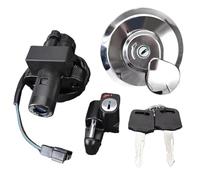 Bombín Arranque Moto Para CLR125 Para City Fly 1998 Interruptor De Encendido De Motocicleta Tapa De Tanque Combustible Para Llave De Bloqueo De Asiento OEM: 35010-KFT-620