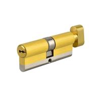Bombin Cerradura Cerradura de puerta Cilindro latón Solo rotura lado abiertos anti paldado acero inoxidable Barro Serpiente Groove Color 8 llaves(90(32.5knob-57.5))