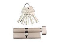 Bombin Cerradura Cilindro de cerradura for Interior, dormitorio, manija estar, latón, seguridad, cilindro puerta central(80MMz 40 and 40MM)