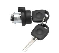 bombín cerradura encendido Compatible con Skoda para Octavia 8E0905855A 6L0905855D Cilindro barril bloqueo interruptor de encendido de dirección del coche con 2 llaves