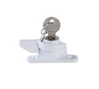 Bombin Cerradura Máquina expendedora de llaves tamaño Universal, aleación Zinc, cerradura cilindro, llave Tubular, núcleo gabinete Industrial con 3(D-White right 2keys)