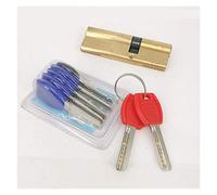 Bombin Cerradura Seguridad, Bombin Doble Embrague Bipedestador entrada 65 70 80 90 95 mm Cilindro de bloqueo AB llave antirrobo latón puro bloqueo de la puerta puerta manija dormitorio Extended((30 40
