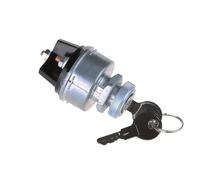 Bombín de arranque Ajuste para coche, camión, Tractor, carretilla elevadora, remolque, interruptor de encendido 4 posiciones a prueba polvo, 12V con llave ACC OFF IGN Start Interruptor de arranque