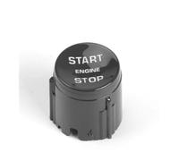 Bombín de arranque Ajuste para Land Range Rover Sport EVOQUE Veiar Discovery, cubierta del interruptor de encendido botón motor arranque y parada coche Cerradura de encendido Barril(Black)