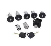 bombín de encendido Compatible con Ford para Transit para Connect 2T1AV22050AD INTERRUPTOR DE ENCENDIDO IZQUIERDA DERECHA CERRADURA DE LA PUERTA CERRADURA DEL MALETERO