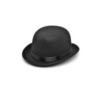 Bombín Fieltro Negro Sombrero 1920s Caballero Disfraz Adulto Hombre