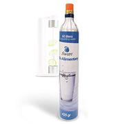 Bombona de Co2 para Gasador de agua con gas - Cilindro de dióxido de carbono Recarga Gastone compatible con Sodastream, 80 cl de gas equivalente a 60 l de agua gaseosa