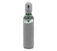 Bombona de gas de argón de 5 l llena, 150 bar, argón de alta pureza 4.8 (99,998%), gas protector para soldadura TIG/TIG/MIG, ideal para acero inoxidable y aluminio, aplicaciones industriales