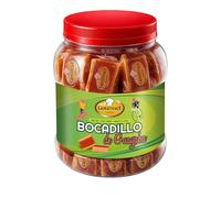 Bombonera 80 Bocadillos de Guayaba - 2,08 k - Sabor Dulce - Alto Contenido en Vitamina C - Valor Energético 23g Hc por Bocadillo - Utilizado en Ciclismo - Gourmet Latino