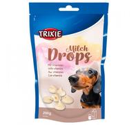 TRIXIE Milk Drops, Leche, Vitaminados, 200 g, Perro