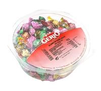 Bombones Guirlache Sin Azúcar, Chocolate Negro 55% Cacao | Clásico Turrón Español Almendra Crocante | Apto Diabéticos, Control Peso | Sabor Auténtico Gourmet