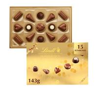 Bombones Surtidos Dulces Deseos | 143g | Chocolate con leche, negro y blanco | 15 bombones miniatura | Regalo elegante | Ideal Día de la Madre | Cacao puro 100%