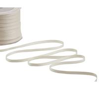 Bomboniere Furlanis - Cinta De Raso De Doble Cara, Decoración de Regalo Cajas Flores Boda Navidad, Tela Italiana - Leche, 6 mm x 100 m