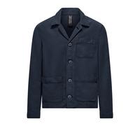 BomBoogie - Unlined Tencel Jacket with Collar - Jackets - Hombre - Azul - XL -