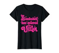 Bombshell Has Entered The Villa Funny Lover Dating Valentine Camiseta