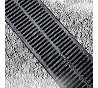 BomDog Cubiertas de Drenaje Rectangulares para Exteriores, Rejilla de Drenaje de Canal, Cubierta de Alcantarillado con Rejilla, para Jardines Y Patios/50X30X3Cm(19.7X11.8X1.18In)