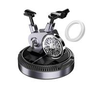 Bomefoi Ambientador de aire del automóvil solar, ambientador con energía solar - de ciclo de energía solar purificador de aire | Ornamento de perfume interior de ciclo de motor para dormitorio, hogar