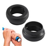Bomefoi Ayuda De Entrenamiento De Golf - Accesorios Deportivos para Alineación del Swing | 2 Piezas Anillos Anticaída para Agarre De Golf,para Golfistas Adultos Principiantes Práctica Interior