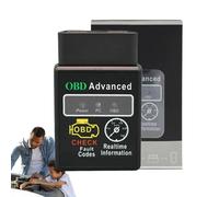 Bomefoi Escáner OBD para Coches Y Camiones - Lectores Inalámbricos y Herramientas de Escaneo,Herramienta de Prueba Medición Inspección para Taller Mecánico Mantenimiento Reparación