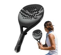Bomefoi Raquetas de pádel, raqueta de tenis, de carbono, resistente a los golpes, equipo deportivo para mujeres, hombres, madre, papá, padre, adultos, principiantes