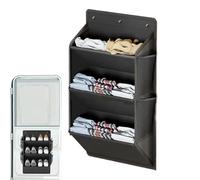 Bomefoi RV Shoe Storage Solutions | Soporte de Pantuflas de 3 Capas para campistas | Estante de Almacenamiento Vertical montado en la Pared para lavandería, Entrada, Dormitorio, baño, Cocina,