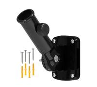 Bomefoi Soporte para Banderas,Soporte Ajustable para Mástil de Exteriores | Vertical Y Horizontal Diámetro Interior De 2.54 Cm Para Eventos Deportivos Camión Desfiles Festivos Jardín Y Patio