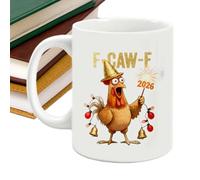 Bomefoi Taza De Navidad Para Café - Vaso De Vino Y Leche Con Animales De Caricatura,Tazas de Café de Gallo - Para Mujeres, Hombres, Jóvenes, Niños, Amigos, Mamá, Dama, Cocina, Fiestas y Casa de