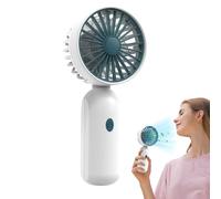 Bomefoi Ventilador de mano eléctrico, ventilador portátil recargable | Ventilador de bolsillo de carga USB de 3 velocidades,Herramienta de enfriamiento de estudiantes potentes ventiladores de viento