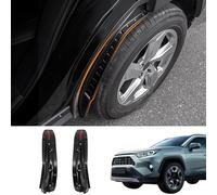 Bomely Guardabarros compatibles con Guardabarros Traseros Negros para Toyota Rav4, 2019, 2020, 2021, 2022, 2023, 2024, 2019, 2020, 2021, 2022, 2023, 2024, 2 Unidades