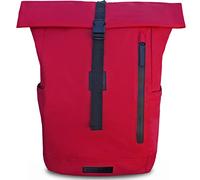 Bomence Roll Top Mochila Ultra Ligera Eco, Unisex Damas y Caballeros (Rojo)