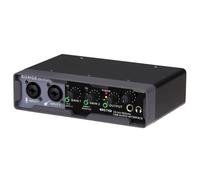 BOMGE Interfaz de audio USB (24 bits/192 kHz) con XLR, alimentación fantasma, monitoreo directo, bucle trasero para grabación de PC, transmisión, guitarrista, vocalista y podcasting