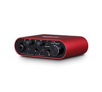 BOMGE Interfaz de audio USB BMG11S (24 bit/192 kHz) con XLR, alimentación fantasma de 48 V, para guitarrista, vocalista, podcaster o productor, grabación de alta fidelidad, calidad de estudio (rojo)