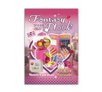 Bomichi Bonito libro de calcomanías, 30 hojas, más de 400 unidades, calcomanías estéticas vintage Y2K para álbumes de recortes, diario de basura, diario, manualidades, tarjetas